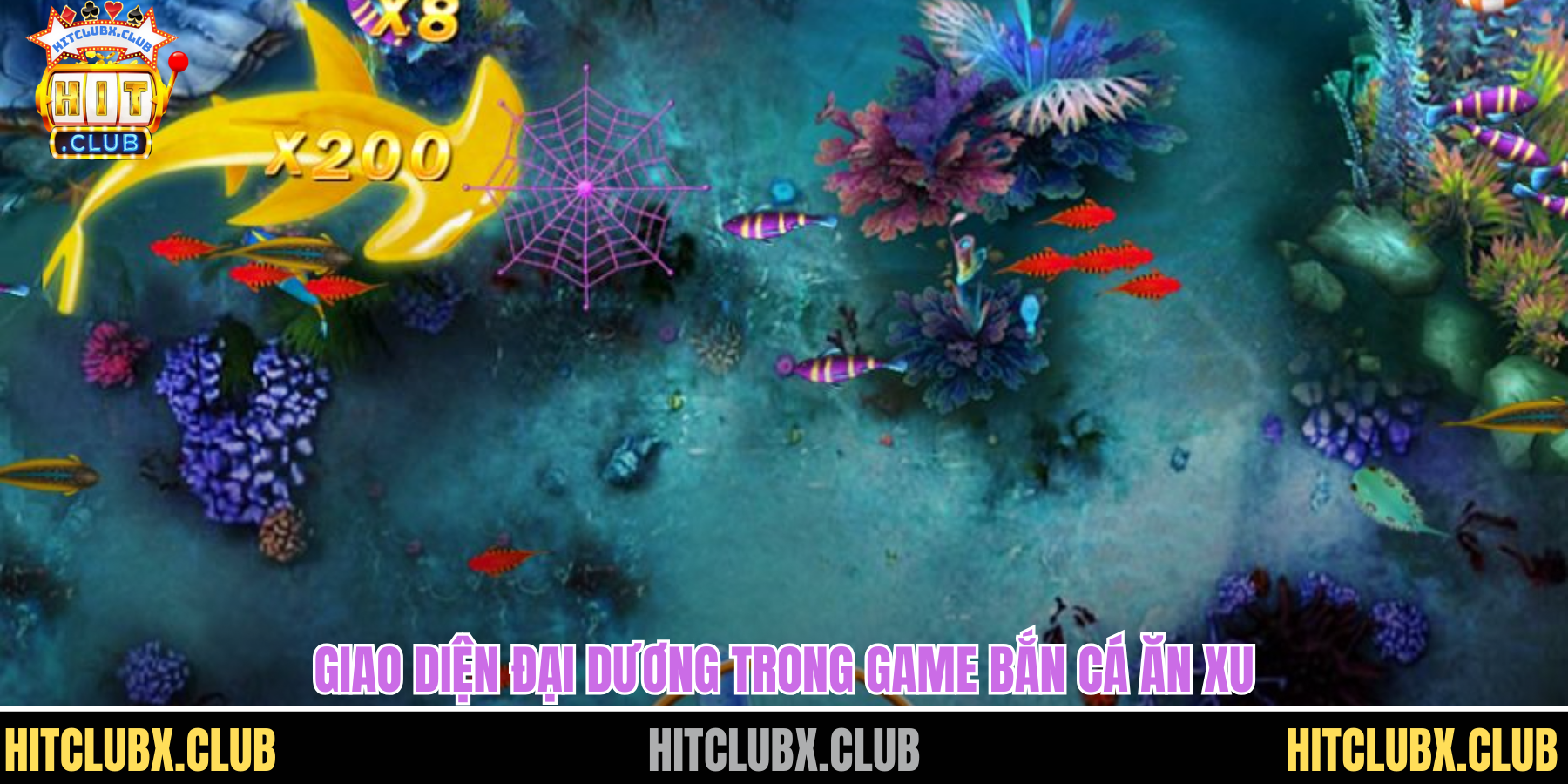 Khám Phá Game Bắn Cá Ăn Xu Trải Nghiệm Đại Dương Giải Trí Đỉnh Cao Giao diện đại dương trong game bắn cá ăn xu